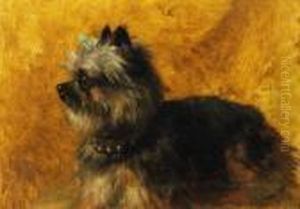 Yorkshire Terrier by Henriette Ronner-Knip