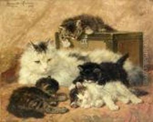 Remembrance Of Happy Days by Henriette Ronner-Knip