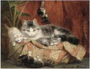 Playtime by Henriette Ronner-Knip