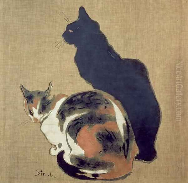 Two Cats, 1894 - view 1