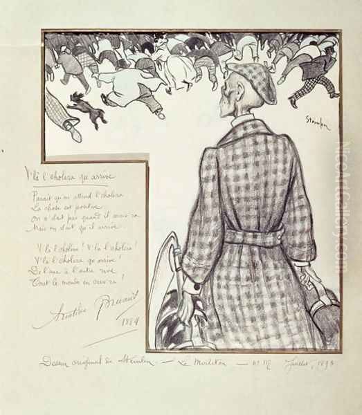 Cholera is Coming, 1898 - view 1
