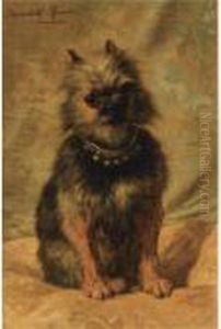 Een Philosoof by Henriette Ronner-Knip