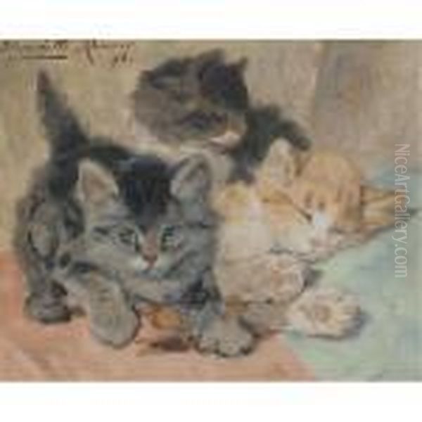 Three Kittens - view 1