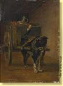 Chien Tirant Sa Charrette A Lait