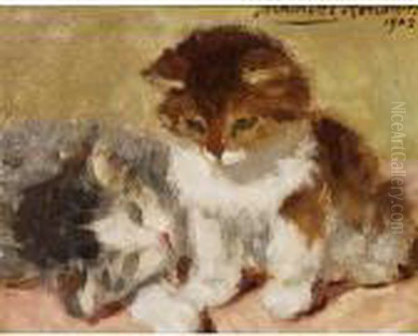 Two Kittens - view 1