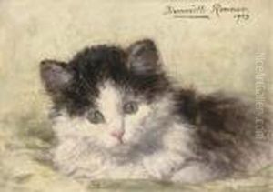 An Inquisitive Look by Henriette Ronner-Knip