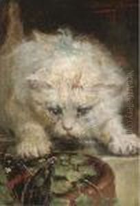 On The Prowl by Henriette Ronner-Knip