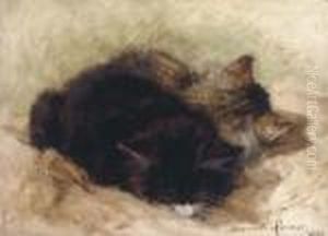 Utter Contentment by Henriette Ronner-Knip