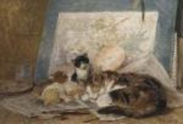 Asleep In The Artist's Studio - view 1