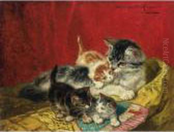 Kittens Playing With A Fan - view 1