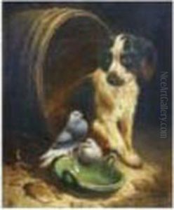 Best Friends by Henriette Ronner-Knip