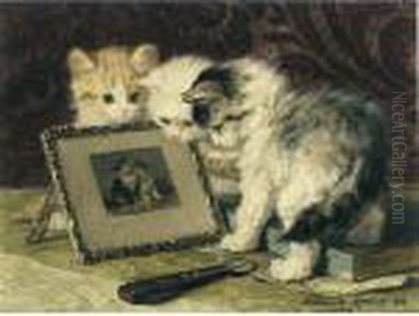 Three Curious Kittens - view 1