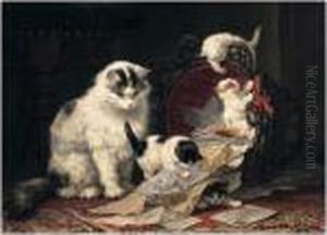 De Snippermand (the Waste Paper Basket) by Henriette Ronner-Knip