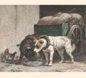 Resting by Henriette Ronner-Knip
