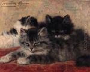Kittens by Henriette Ronner-Knip