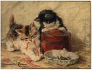 Un Mouvement Depit by Henriette Ronner-Knip