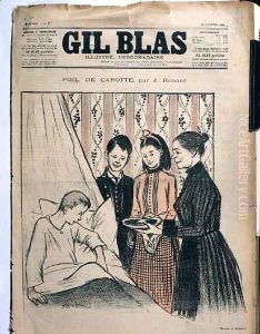 Illustration from Poil de Carotte by Jules Renard 1864-1910 from Gil Blas, 13th January 1895 Illustration from Poil de Carotte by Jules Renard 1864-1910 from Gil Blas, 13th January 1895