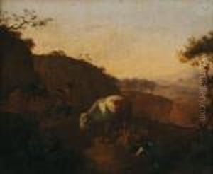Scene Pastorale by Johan Heinrich Roos