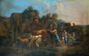 Le Depart De Jacob Sur La Route De Canaan