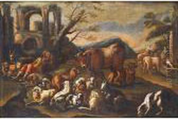 "escena Pastoril" - view 1