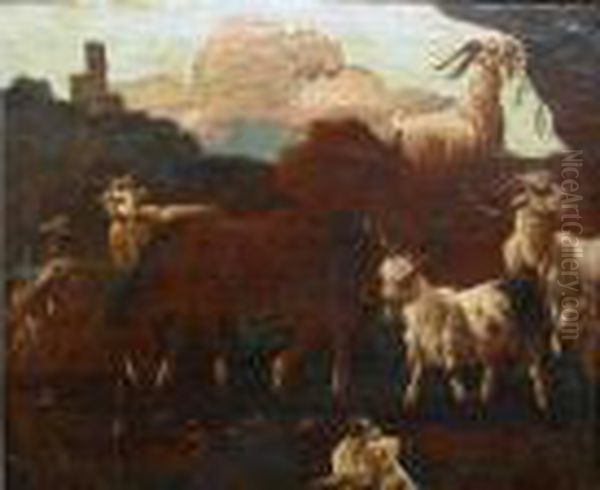 Paesaggio Con Pastore E Armenti - view 1
