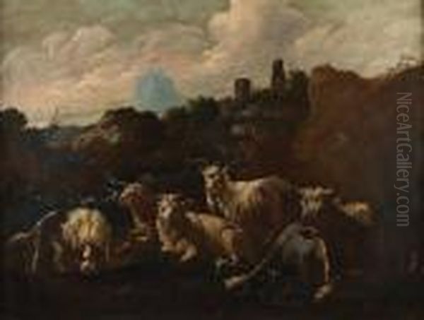 Paisagem Com Pastor E Cabras - view 1