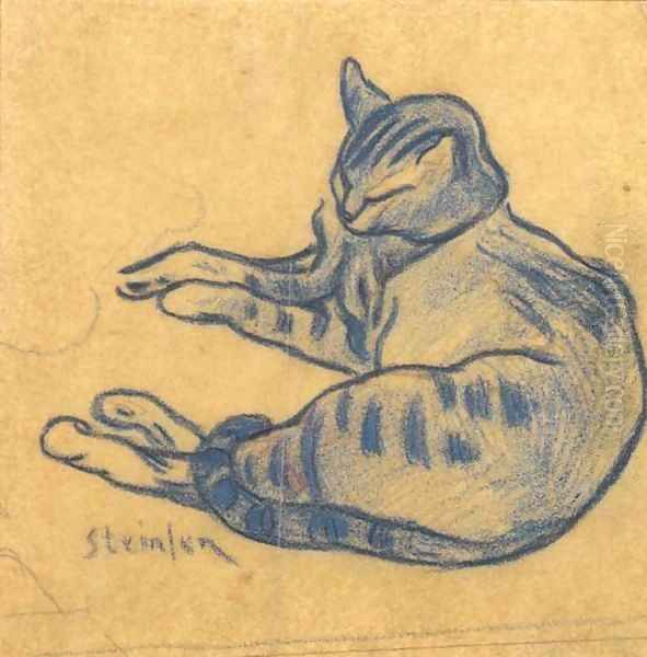 The blue cat - view 1