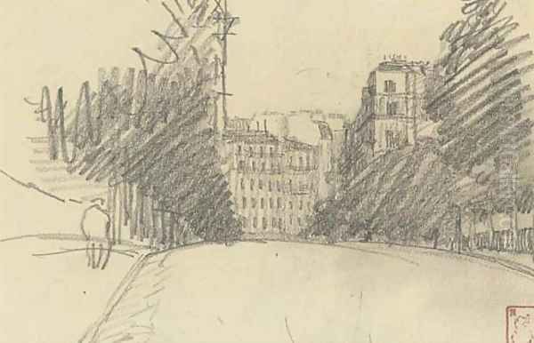 Etude d'une rue - view 1
