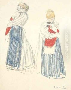 Maternite by Theophile Alexandre Steinlen
