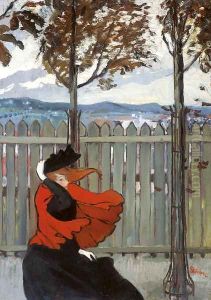 Le coup de vent by Theophile Alexandre Steinlen