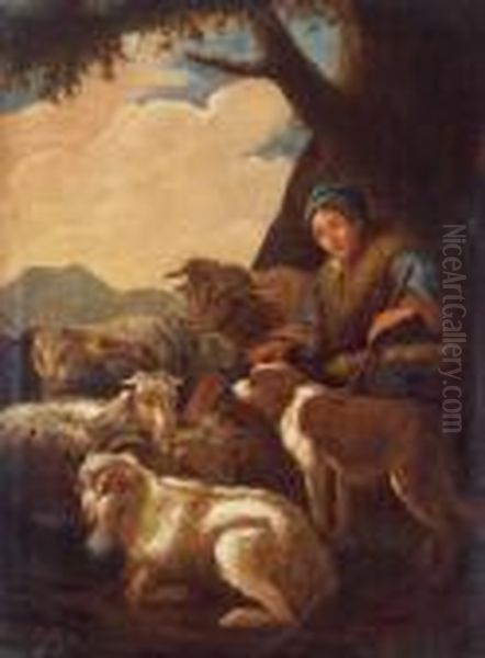 Paesaggio Con Pastore - view 1