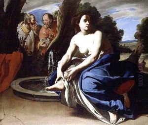 Suzanna and the Elders by Massimo Stanzione
