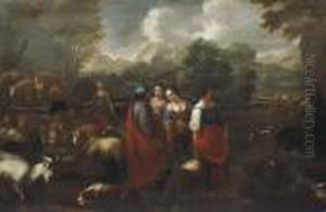 Rebecca And Eliezer At The Well