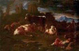 Paesaggio Con Armenti