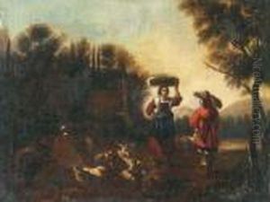 An Italianate Landscape An Italianate Landscape