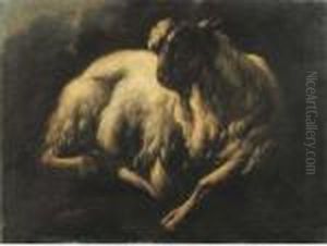 Capra In Paesaggio by Philipp Peter Roos