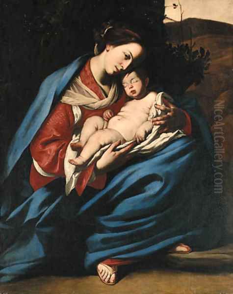 The Madonna and Child by Massimo Stanzione