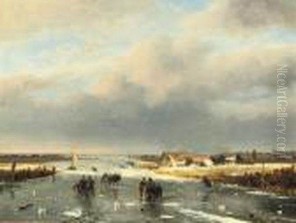 A Day On The Ice by Nicholas Jan Roosenboom