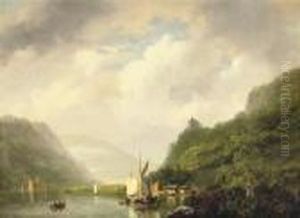 On A Mountain Lake