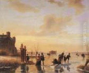 The Pleasure Trip: Elegant Figures On The Ice by Nicholas Jan Roosenboom