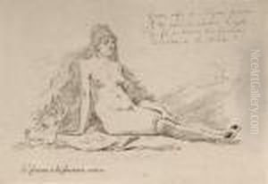 La Femme A La Fourrure, Assise