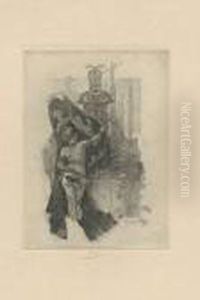 La Pudeur De Sodome by Felicien Rops