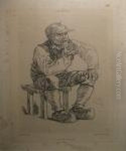 Homme Assis - view 1