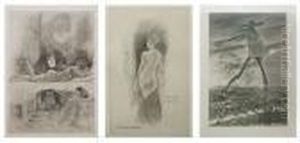 Satan Semant L'ivraie' by Felicien Rops