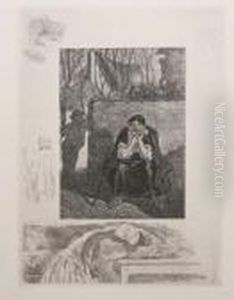 Li Sotte Marie-josephe by Felicien Rops
