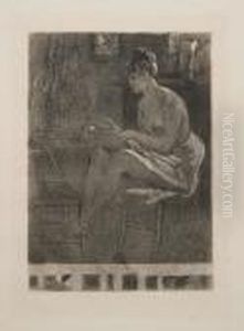Les Cartes by Felicien Rops