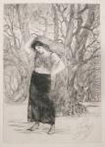 'l'olivierade' by Felicien Rops