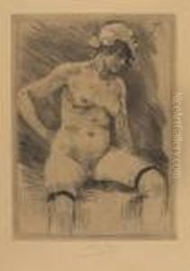 Nu by Felicien Rops