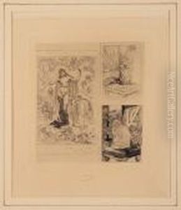 Histoire De La Sainte Chandelle D'arras Et Les Chats by Felicien Rops