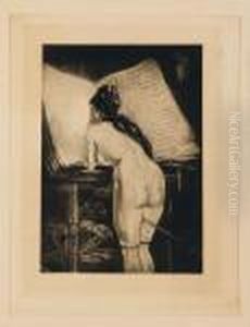 Le Lutrin Du Grand Albert by Felicien Rops
